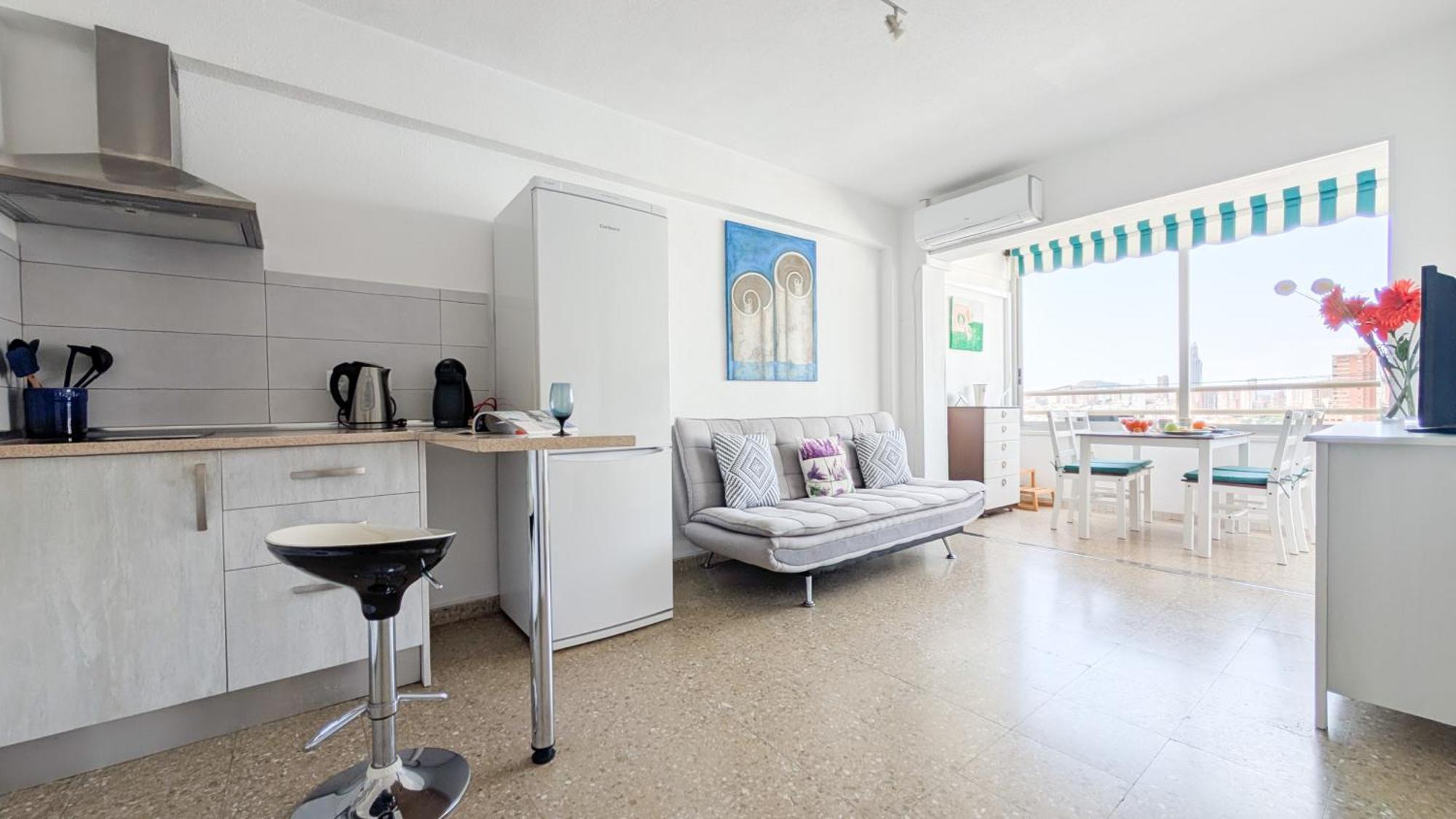 Pintor Sorolla Sea Front Apartment Benidorm Exteriör bild
