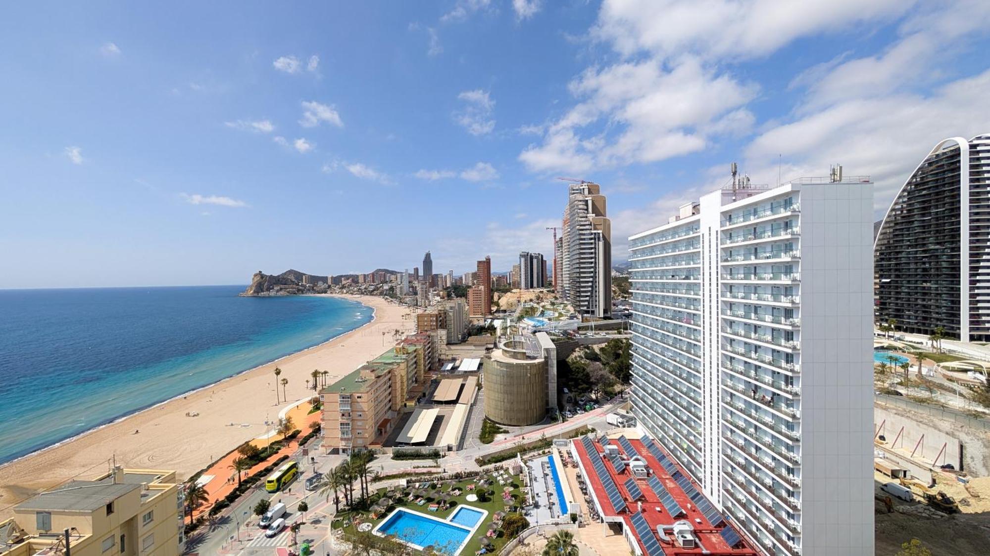Pintor Sorolla Sea Front Apartment Benidorm Exteriör bild
