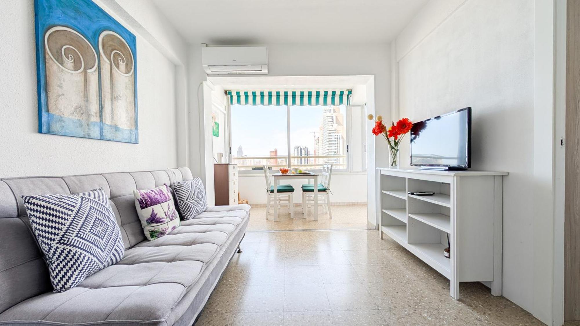 Pintor Sorolla Sea Front Apartment Benidorm Exteriör bild